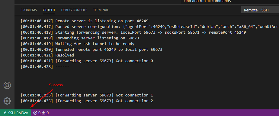 Connecting Visual Studio Code to a VM running Raspberry Pi Desktop (Raspbian)  – Stijn D'haese